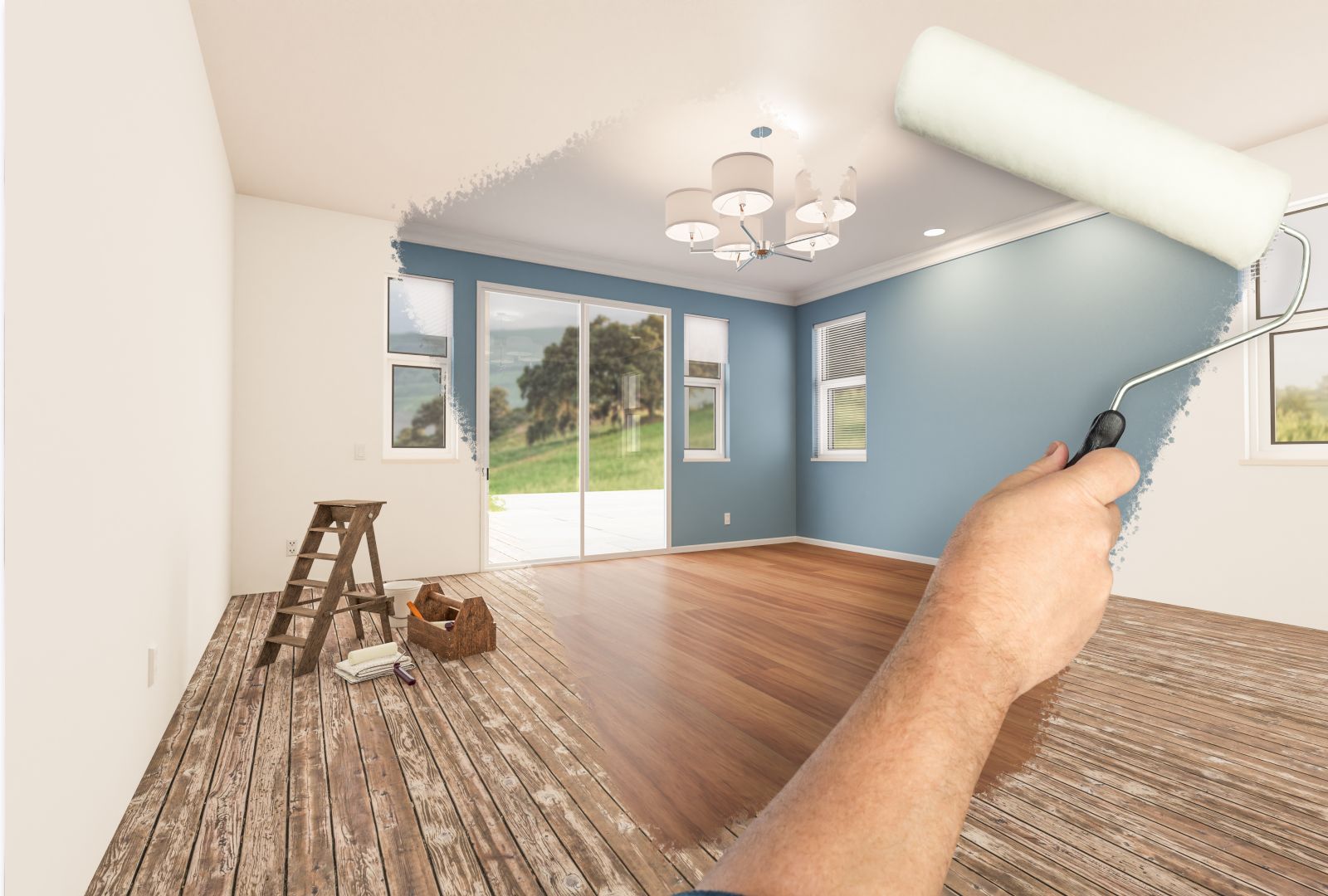 Professional flooring installation